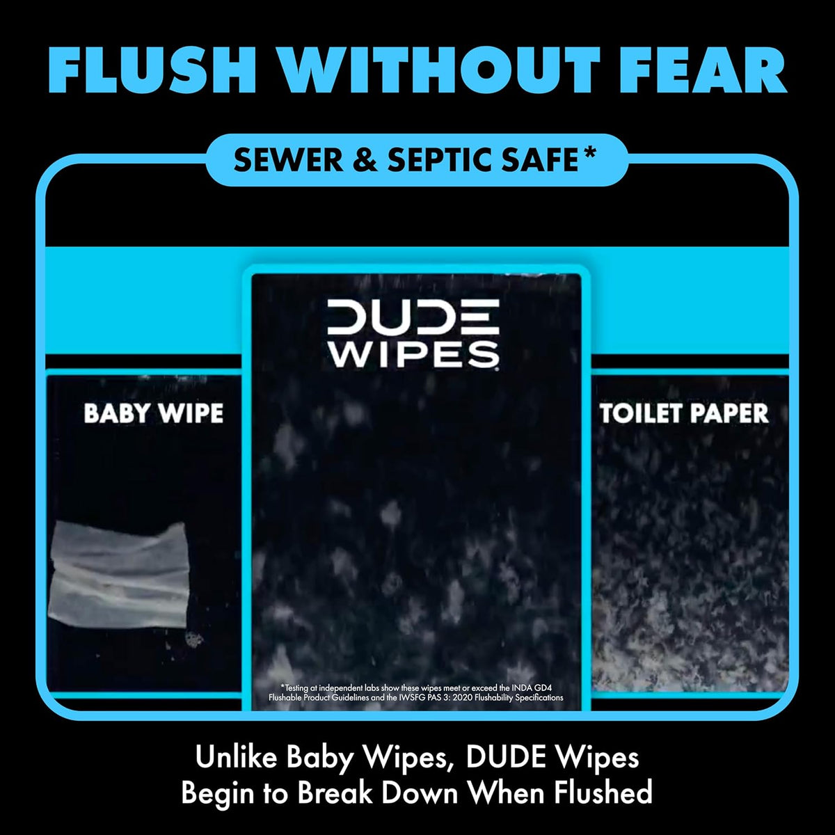 Dude Wipes pocket pack