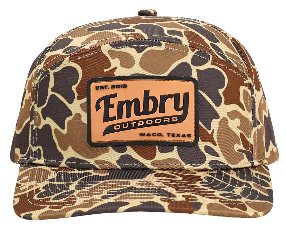 Duck Camo 6 Panel "Retro" Trucker