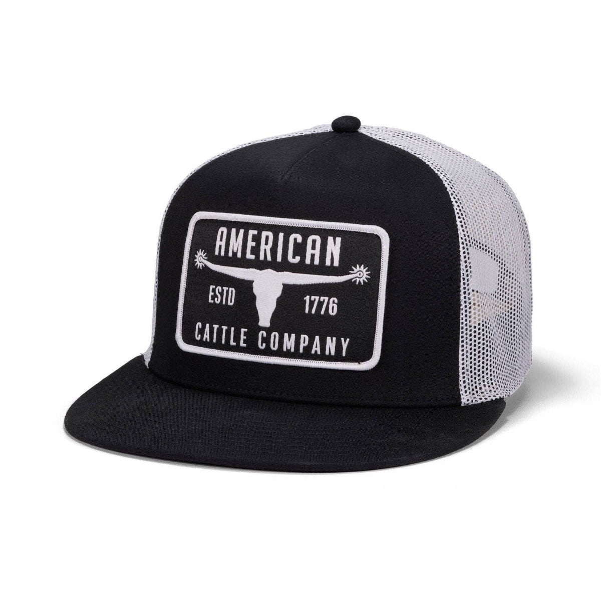 Bull Spurs Hat-Flat