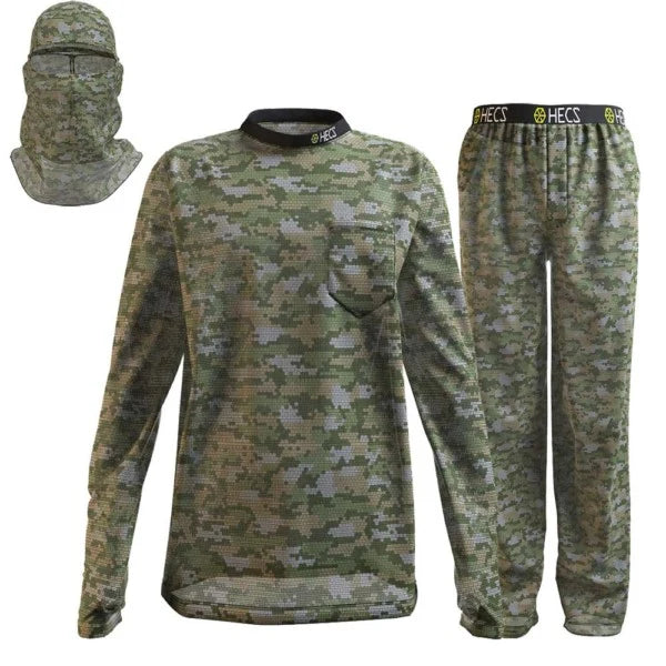 HECS Mossy Oak Bottomland 3-Piece Lightweight System